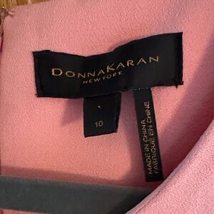 Donna Karan Soft Pink Dress